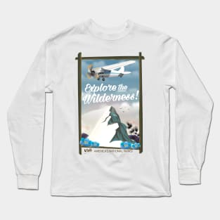 Explore the Wilderness! Long Sleeve T-Shirt